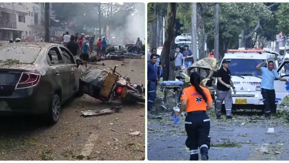 Día negro en Colombia: atacan con explosivos y derriban un helicóptero; hay 18 muertos Día negro en Colombia: atacan con explosivos y derriban un helicóptero; hay 18 muertos