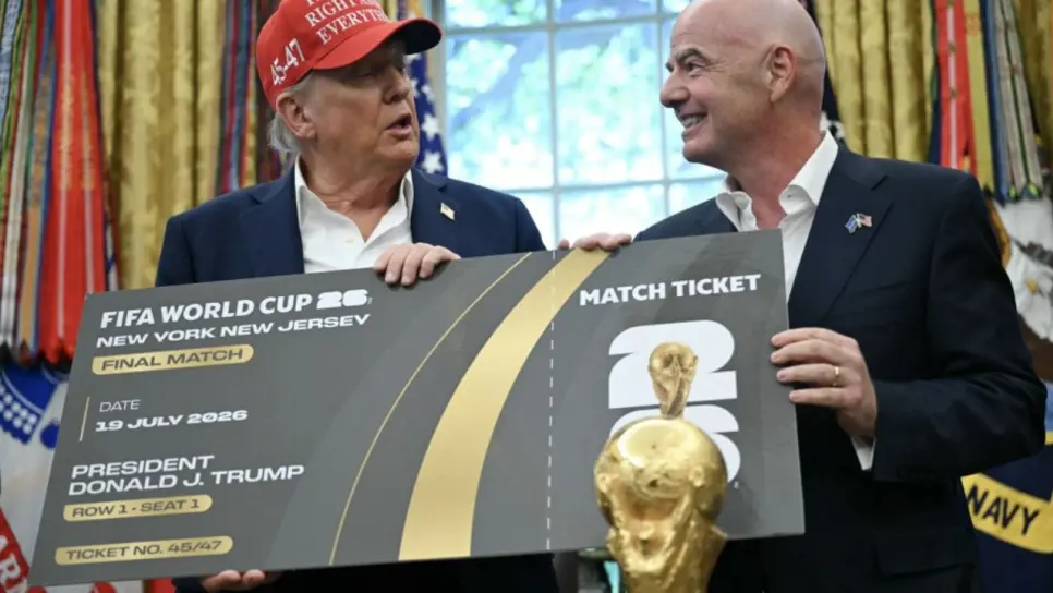 Trump asegura que el sorteo del Mundial 2026 será en Washington este diciembre Trump asegura que el sorteo del Mundial 2026 será en Washington este diciembre