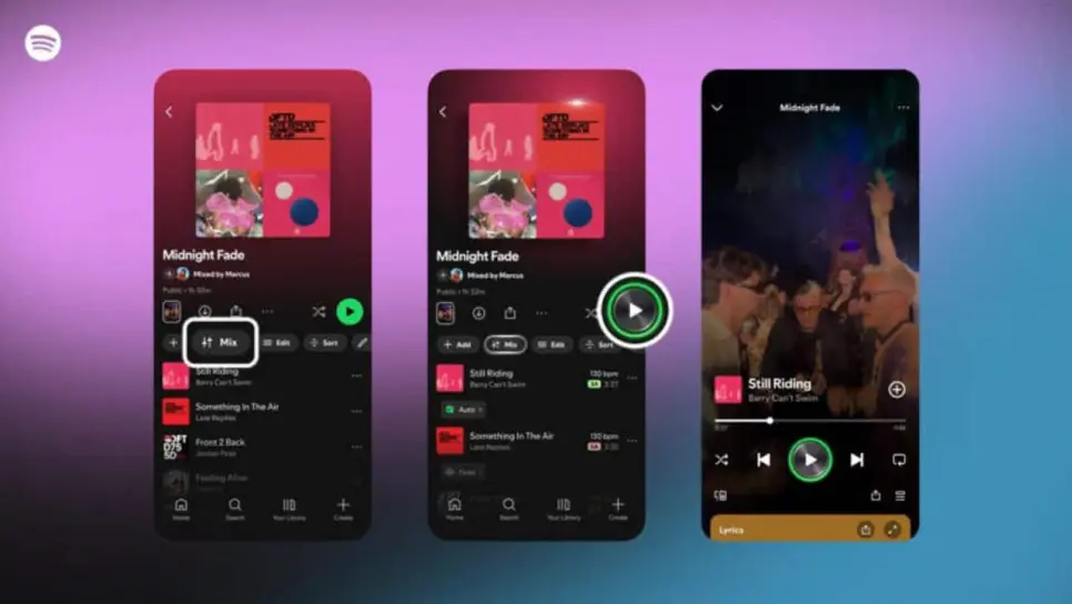 Spotify lanza nueva función para personalizar transiciones entre canciones en playlists Spotify lanza nueva función para personalizar transiciones entre canciones en playlists