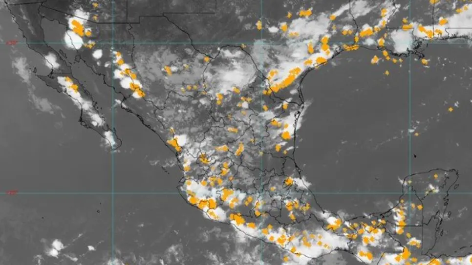 Onda tropical dejará lluvias fuertes en centro y sur de México Onda tropical dejará lluvias fuertes en centro y sur de México