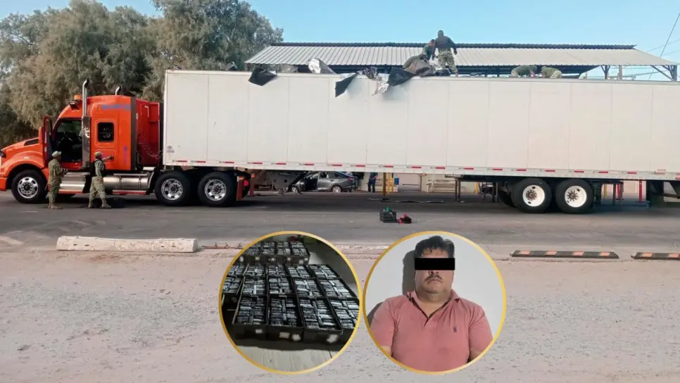 En Sonora aseguran un cargamento de más de mil paquetes con aparente cocaína En Sonora aseguran un cargamento de más de mil paquetes con aparente cocaína