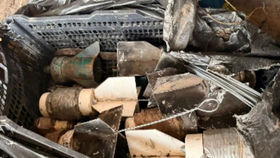 Aseguran y destruyen 16 artefactos explosivos en Culiacán Aseguran y destruyen 16 artefactos explosivos en Culiacán