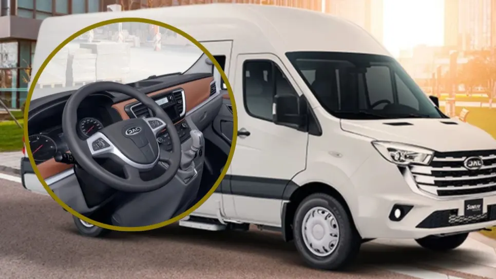 Así es la JAC Sunray 2026, la camioneta de carga que llegó a México