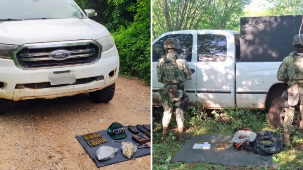 Militares aseguran en Culiacán y Mocorito 2 vehículos con objetos ilícitos; 1 de ellos blindado Militares aseguran en Culiacán y Mocorito 2 vehículos con objetos ilícitos; 1 de ellos blindado