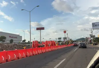 ¿Cuáles son las rutas alternas a los trabajos de construcción del puente de la México 15 y Escobosa en Mazatlán?