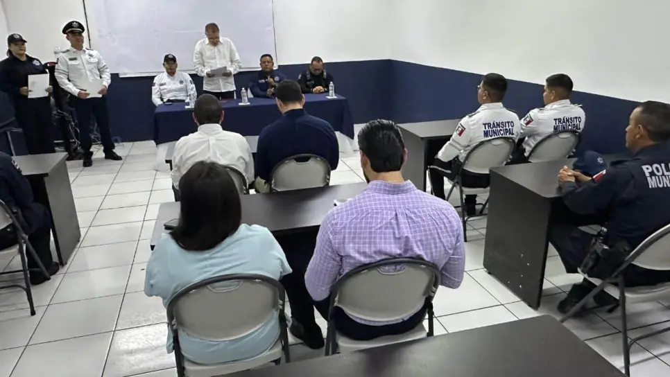 Unipol inicia curso de formación continua para 712 policías de Ahome y firma convenio con el Ayuntamiento
