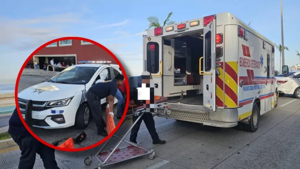 Motociclista sufre lesiones tras estrellarse contra patrulla de Tránsito en el Malecón de Mazatlán Motociclista sufre lesiones tras estrellarse contra patrulla de Tránsito en el Malecón de Mazatlán