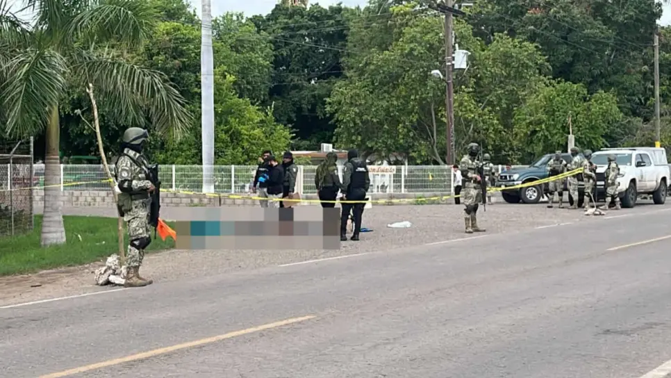Tiran a 2 hombres ejecutados y con mensajes en La Palma, Navolato Tiran a 2 hombres ejecutados y con mensajes en La Palma, Navolato