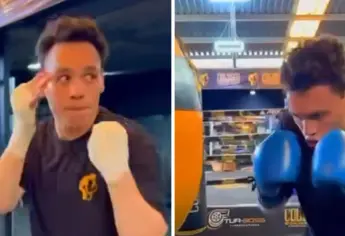 Julio César Chávez Jr se pone a entrenar en Gimnasio de Sonora tras libertad condicional