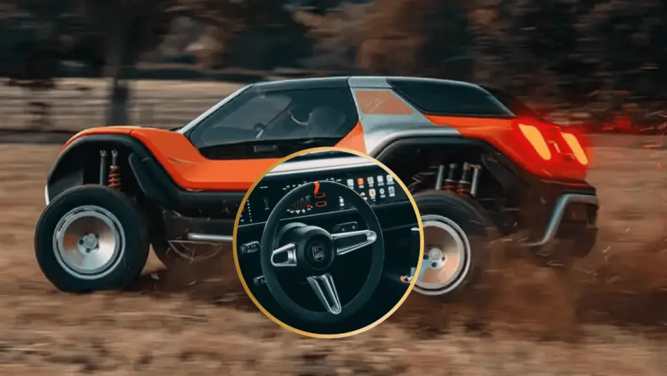 ¿Regresa El Buggy? Así es el Meyers Manx LFC de Porshe; potencia, elegancia y bonito diseño