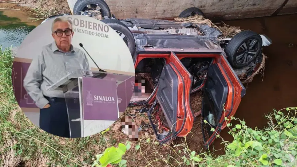 Rocha Moya: Personas sin vida en camioneta del accidente en Elota no tienen signos de violencia Rocha Moya: Personas sin vida en camioneta del accidente en Elota no tienen signos de violencia