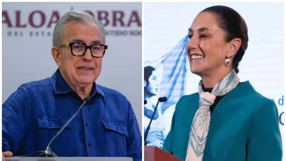 FOTO: Rocha Moya confirma asistencia al Primer Informe de Gobierno de Sheinbaum en Ciudad de México