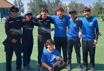 Alumnos de la UAS consiguen medallas de plata y Bronce en torneo nacional de tiro con arco. 