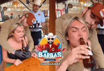 Wendy Guevara disfrutó del baile sexy de El Barbas de los mariscos | VIDEO