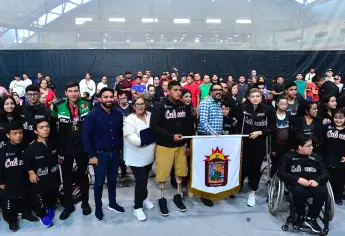 Juan de Dios Gámez y Julio  Cascajares abanderan a Delegación Culiacán rumbo a Paralimpiada Nacional
