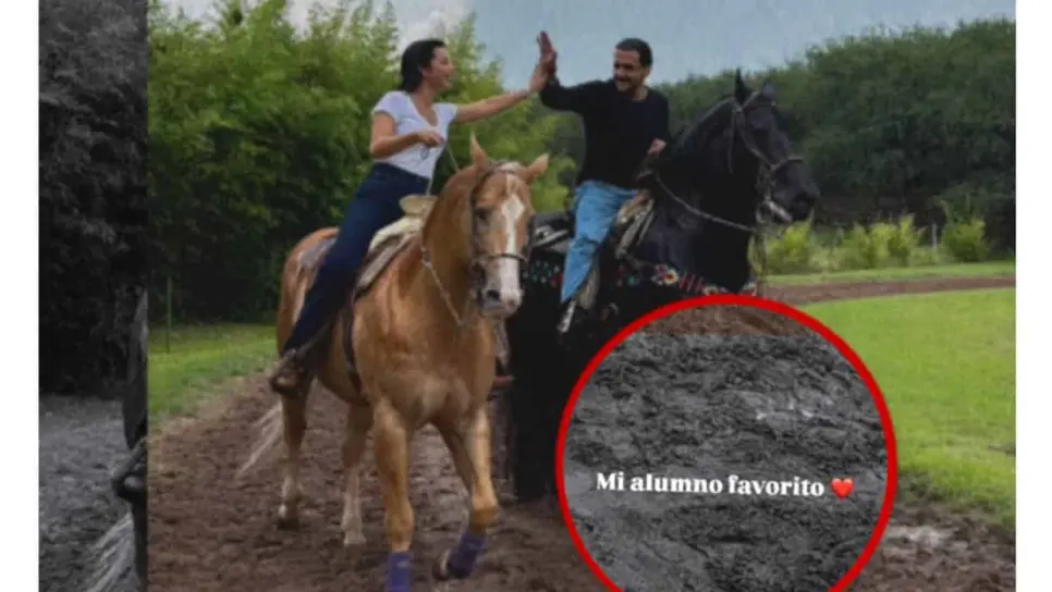 Ángela Aguilar y Cristian Nodal derrochan amor a caballo: así se muestran felices en redes