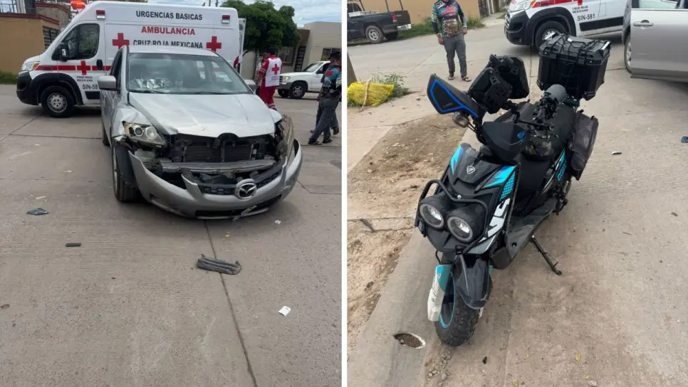 Ahora en Las Canteras, otros dos motociclistas y un conductora lesionados en un choque Ahora en Las Canteras, otros dos motociclistas y un conductora lesionados en un choque