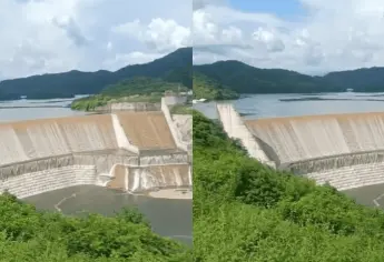 Presa Picachos incrementa derrame por su vertedor; mantienen vigilancia en el río Presidio