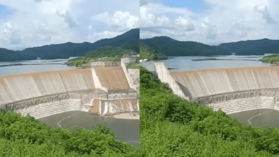 Presa Picachos incrementa derrame por su vertedor; mantienen vigilancia en el río Presidio