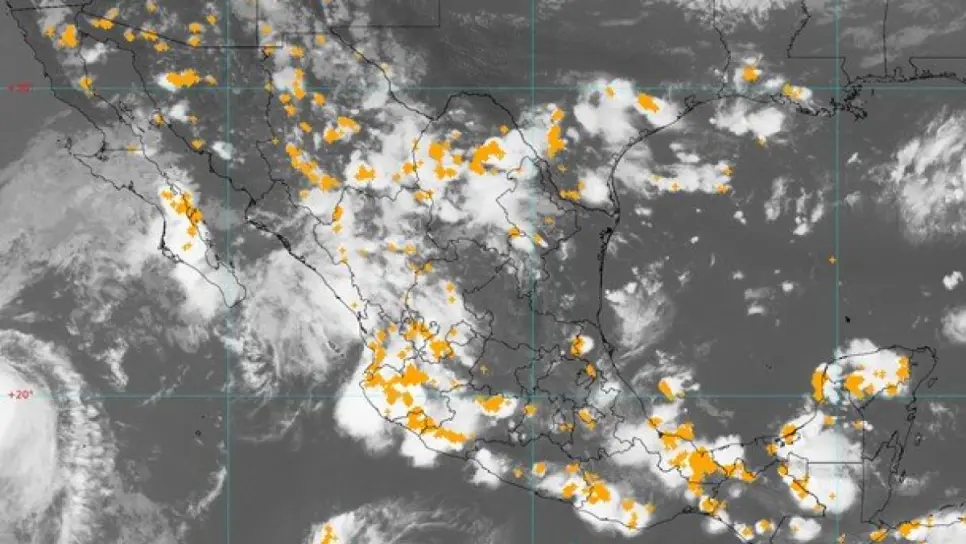 Monzón mexicano dejará lluvias puntuales intensas en Sinaloa y Nayarit
