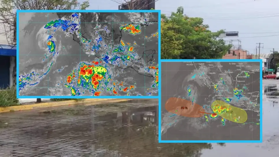 ¿Ciclones Kiko y Lorena en el Pacífico se formarán? Este es el pronóstico del SMN