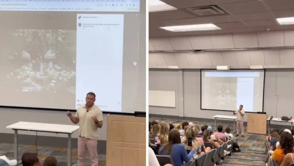 Maestro cancela clase tras compromiso de Taylor Swift No puedo concentrarme | VIDEO