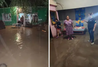 Inundaciones en El Fuerte: agua alcanza hasta 1 metro en viviendas tras lluvias torrenciales