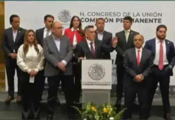 Esto dijo Alejandro Moreno tras el choque con Fernández Noroña en la Comisión Permanente
