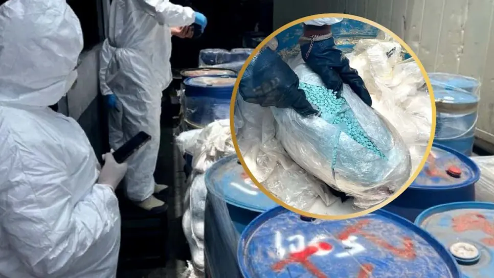 FGR destruye más de 290 mil pastillas de fentanilo y más de cinco toneladas de precursores químicos asegurados en Sinaloa FGR destruye más de 290 mil pastillas de fentanilo y más de cinco toneladas de precursores químicos asegurados en Sinaloa