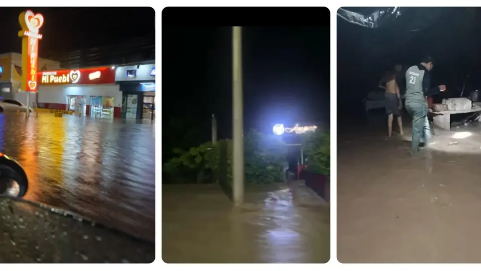 Nos estamos inundando: calles y casas bajo el agua en El Fuerte por lluvias torrenciales Nos estamos inundando: calles y casas bajo el agua en El Fuerte por lluvias torrenciales