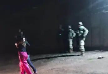 Militares rescatan a una mujer que estaba privada de la libertad en Culiacán
