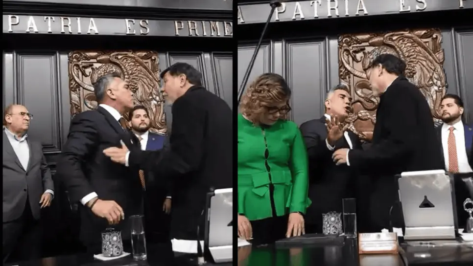 Noroña pide el desafuero de ´Alito´ Moreno tras la agresión el Senado; asegura que lo amenazó de muerte