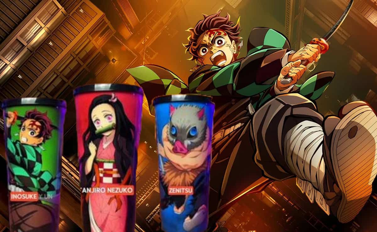 Así son los vasos coleccionables de Demon Slayer que lanzan en Cinemex y Cinépolis | FOTOS
