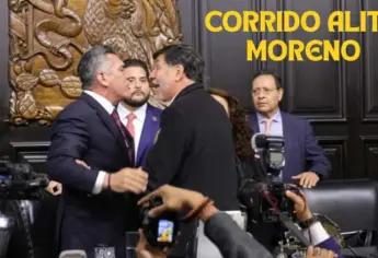 Dedican corrido a Alito Moreno tras discusión con Noroña