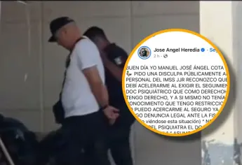 El Pato Heredia se disculpa tras agresión a médico del IMSS: No debí acelerarme