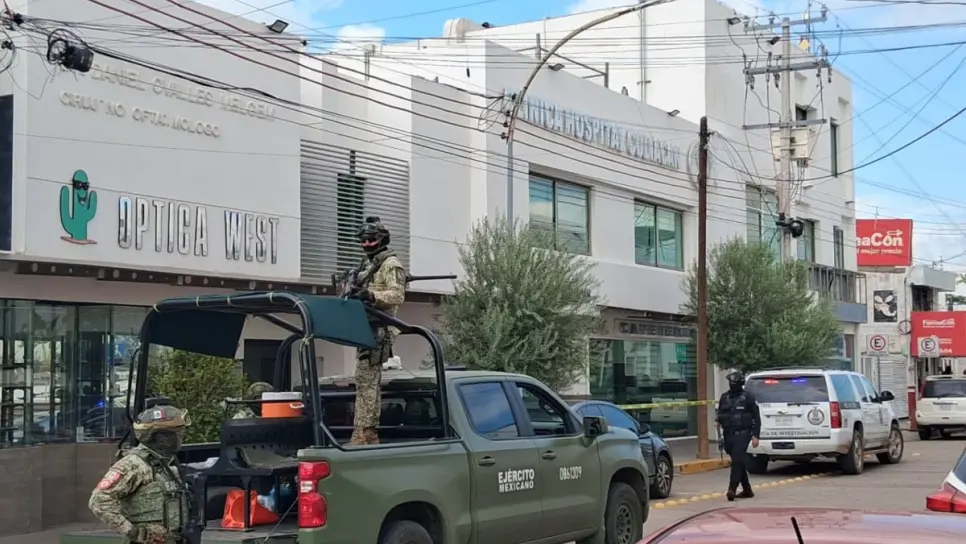 Rematan a balazos a joven de 20 años al interior de la Clínica Culiacán