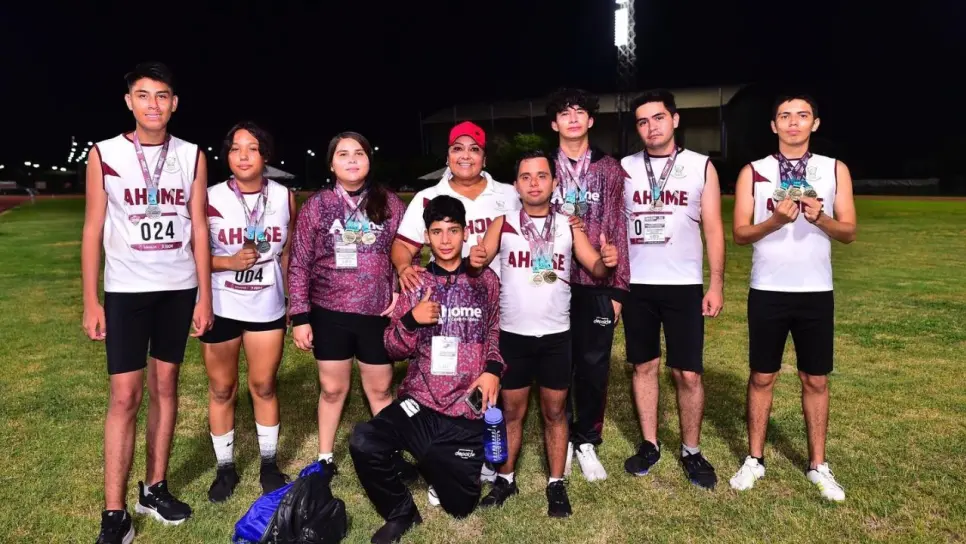 Paratletas ahomenses regresan cargados de medallas