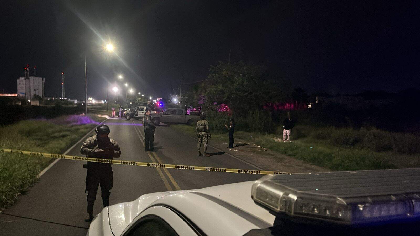 Marina localiza una persona sin vida por la avenida Federalismo en Culiacán