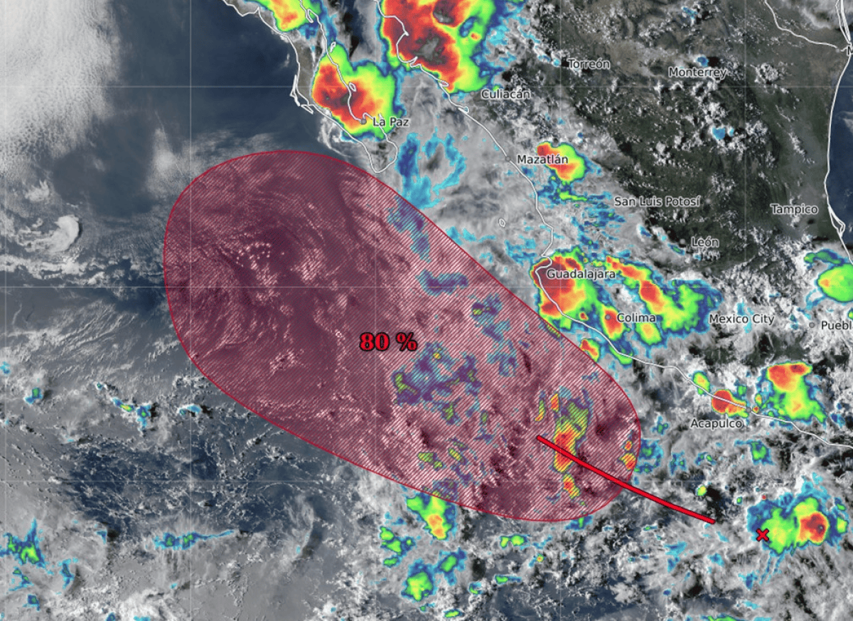 ¿Nuevo ciclón? Tormenta tropical podría formarse esta semana en el Pacífico ¿Nuevo ciclón? Tormenta tropical podría formarse esta semana en el Pacífico