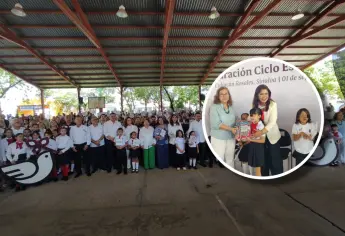 En Sinaloa educamos para la paz: autoridades estatales en arranque del ciclo escolar 2025-2026 en Culiacán