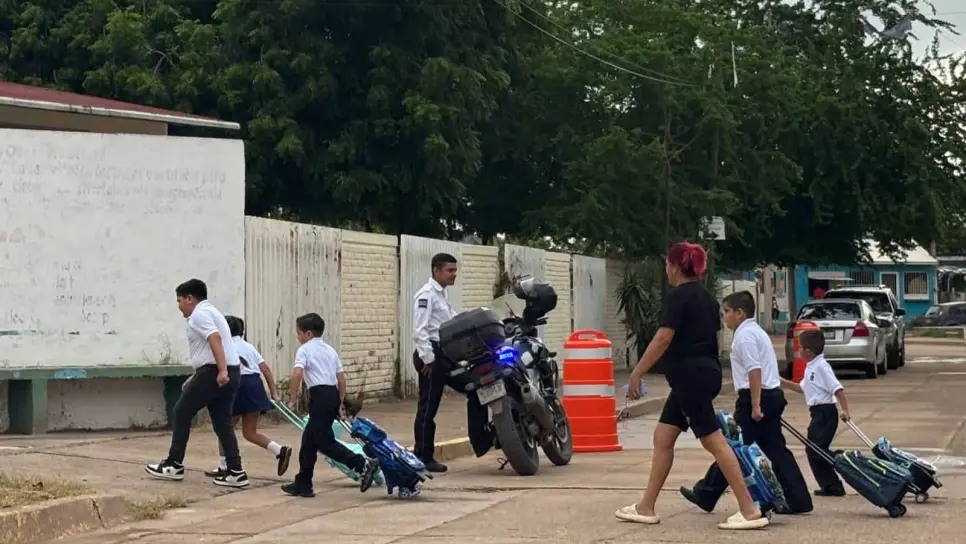 Operativo de seguridad por regreso a clases se mantendrá durante toda la semana en Mazatlán