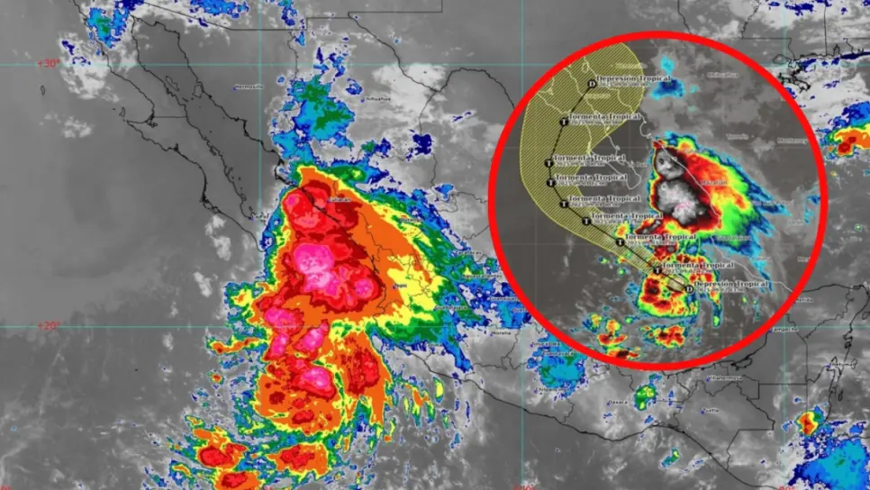 Conagua: Ciclón "Lorena" se formaría HOY en el Pacífico provocando lluvia en varios estados