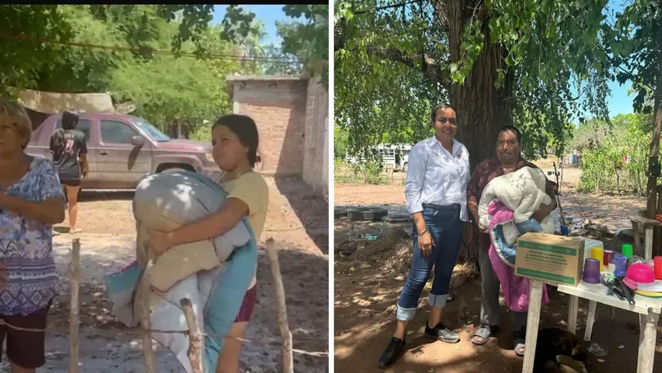 Llegan los apoyos a familias afectadas por lluvias en Las Panguitas y Producto de la Revolución, en El Fuerte Llegan los apoyos a familias afectadas por lluvias en Las Panguitas y Producto de la Revolución, en El Fuerte