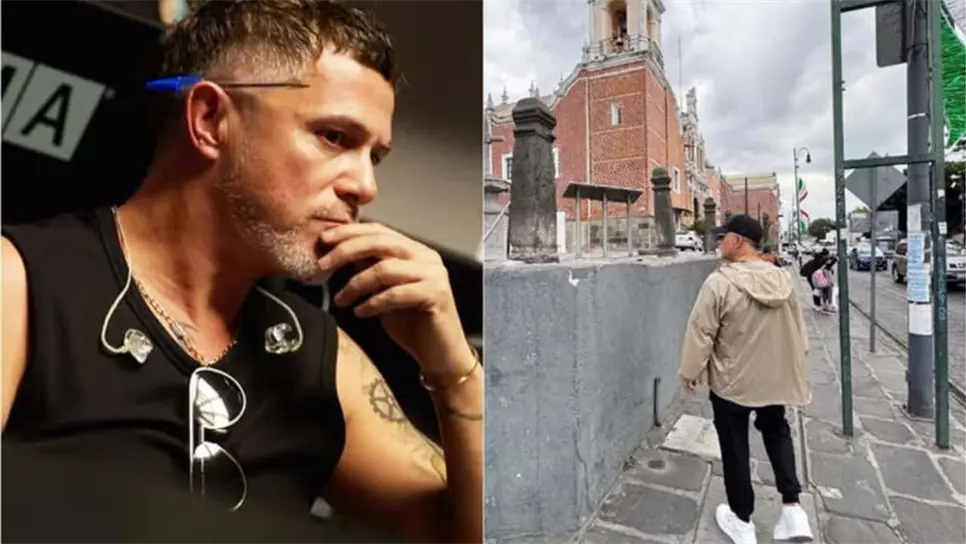 En un video, el músico aparece caminado en medio del tránsito y varios vehículos, con una gorra y gafas oscuras puestas, que disfrazaban, en cierta medida, su apariencia