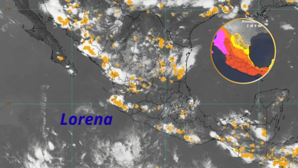 Lorena dejará 250 mm de lluvias en Sinaloa: SMN Lorena dejará 250 mm de lluvias en Sinaloa: SMN