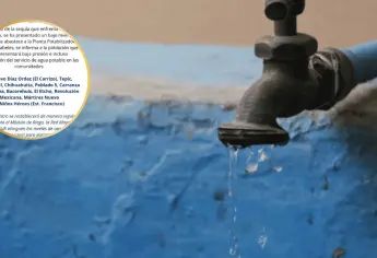 JAPAMA alerta por baja presión y posibles cortes de agua en 11 comunidades de Ahome