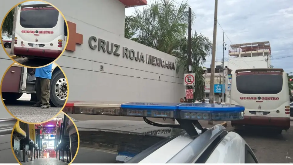 Beto, chofer de camión urbano en Culiacán, llevó a los heridos a la Cruz Roja Beto, chofer de camión urbano en Culiacán, llevó a los heridos a la Cruz Roja