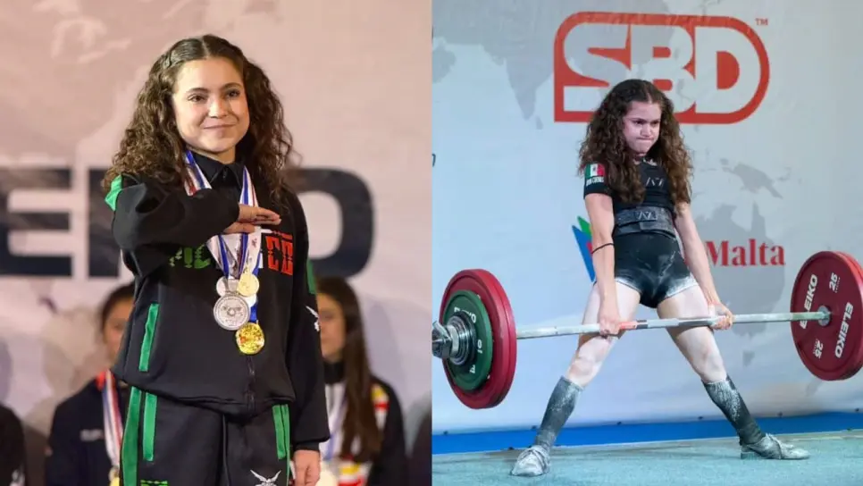 Aylin Cuevas, estudiante de la UAS, rompe récord mundial en el Campeonato de Powerlifting Aylin Cuevas, estudiante de la UAS, rompe récord mundial en el Campeonato de Powerlifting