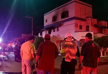 Se incendia centro de rehabilitación en La Campiña, Culiacán; evacuan a 13 personas, hay un intoxicado