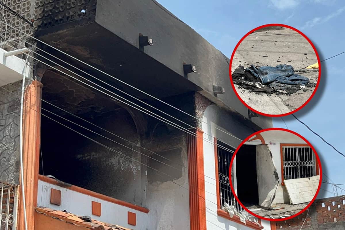 Explota casa en la colonia Gabriel Leyva de Mazatlán; presumen que le arrojaron un explosivo
